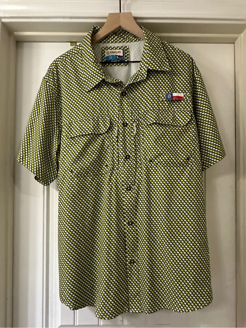 Magellan Fish Gear Relaxed Fit Size L Local State Collection Texas XL